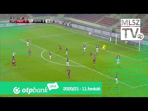 11. forduló: Fehérvár - DVTK 3-0 (1-0)