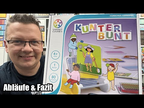 Kunterbunt (Smart Games) - attraktives Logikspiel für die Kinder ab 4 Jahren