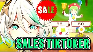 WHEN CECI TURN INTO A SALES TIKTOKER IN A FARMING GAME