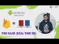Use Of FireBase In Android Studio Android Development Tutorial In Hindi 29