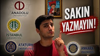 AÇIKÖĞRETİM PİŞMANLIK MI? | sınavsız ikinci üniversite, iş yerindeki k