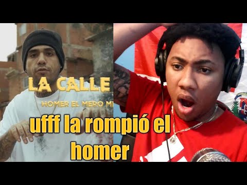 LA CALLE SONRIE - HOMER EL MERO MERO, GERA MX (VIDEO REACCION)