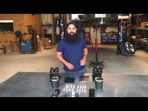 2007-2018 Chevy/GMC 1500 IHC Suspension helper bag kit.