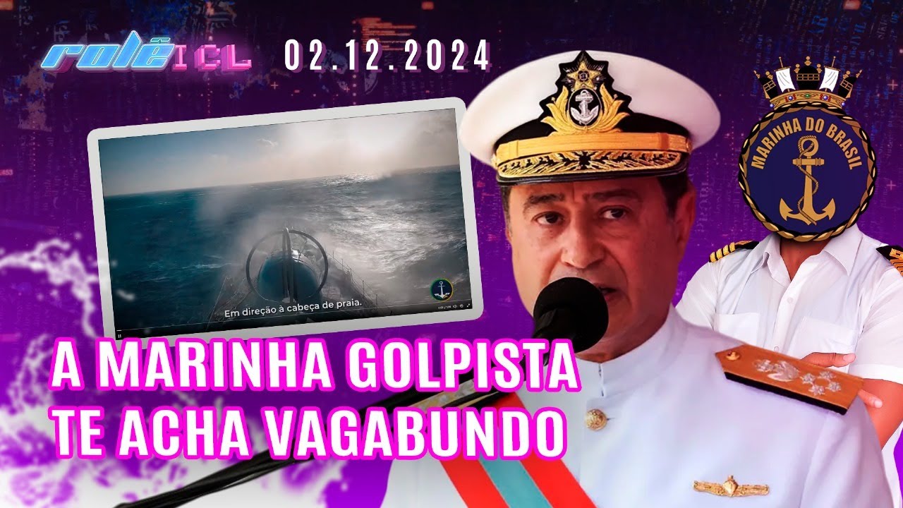 ROLÊ ICL - 02/12/24 - SÓ A MARINHA TRABALHA, GONET PREPARANDO UMA BOMBA PRO JAIR E ATESTADO FAKE