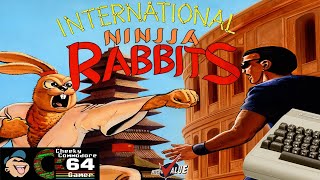 NINJA RABBITS – Commodore 64 (1991) | Wild Beat ’Em Up With A Mutant Warrior Bunny
