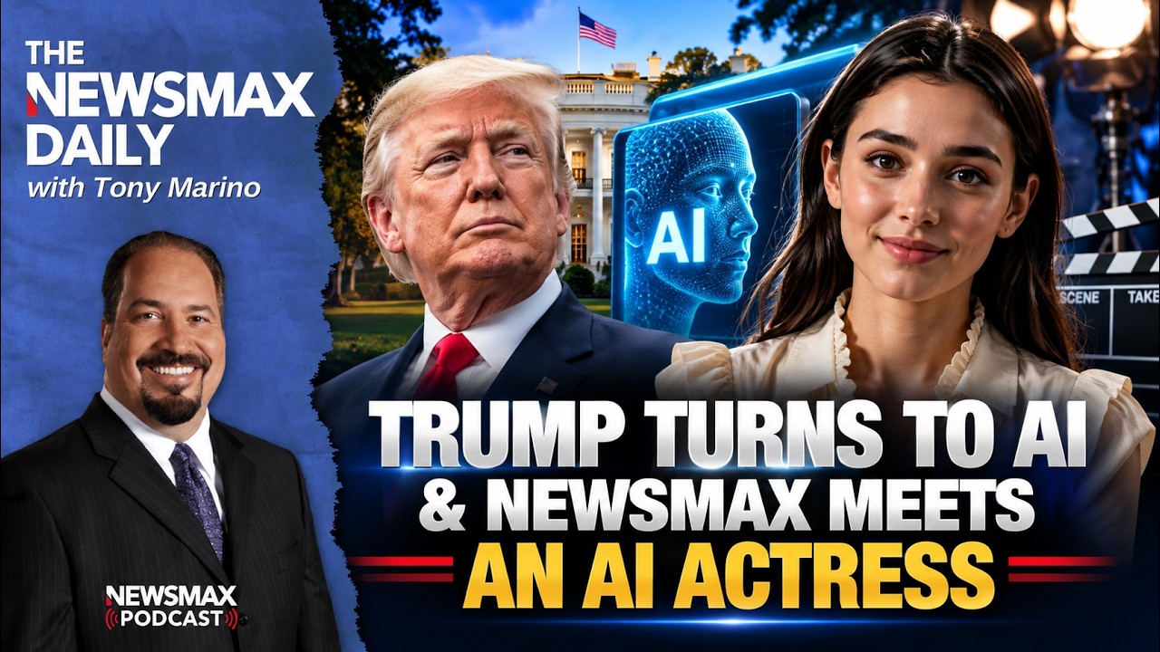 Trump Turns to AI & NEWSMAX Meets an AI Actress | The NEWSMAX Daily (09/28/2026)