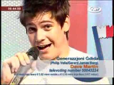 Indifest 2008 - Ġenerazzjoni Ġdida - Dave Martin