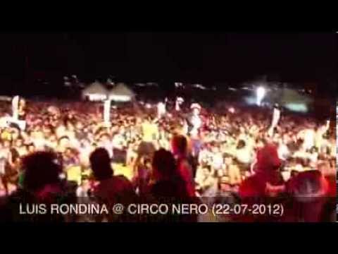 LUIS RONDINA Dj Set @ CIRCO NERO 22/07/12 - The Biggest Beach Party In Italy! 60.000 People!