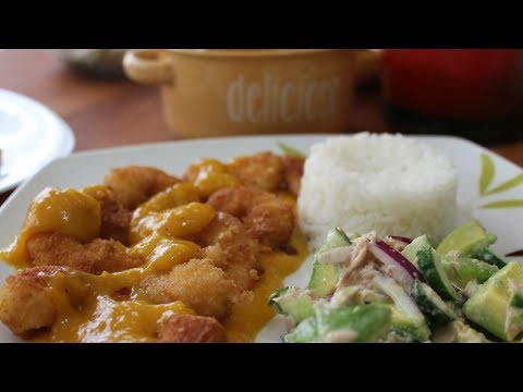 CAMARONES EN SALSA DE MANGO | ALE DE NAVA