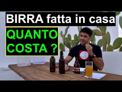 Quanto COSTA fare la BIRRA in casa?