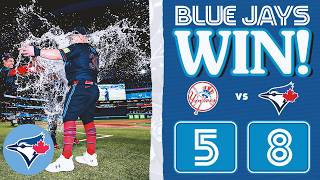 Alejandro Kirk has THREE hits in return, Blue Jays score 8!