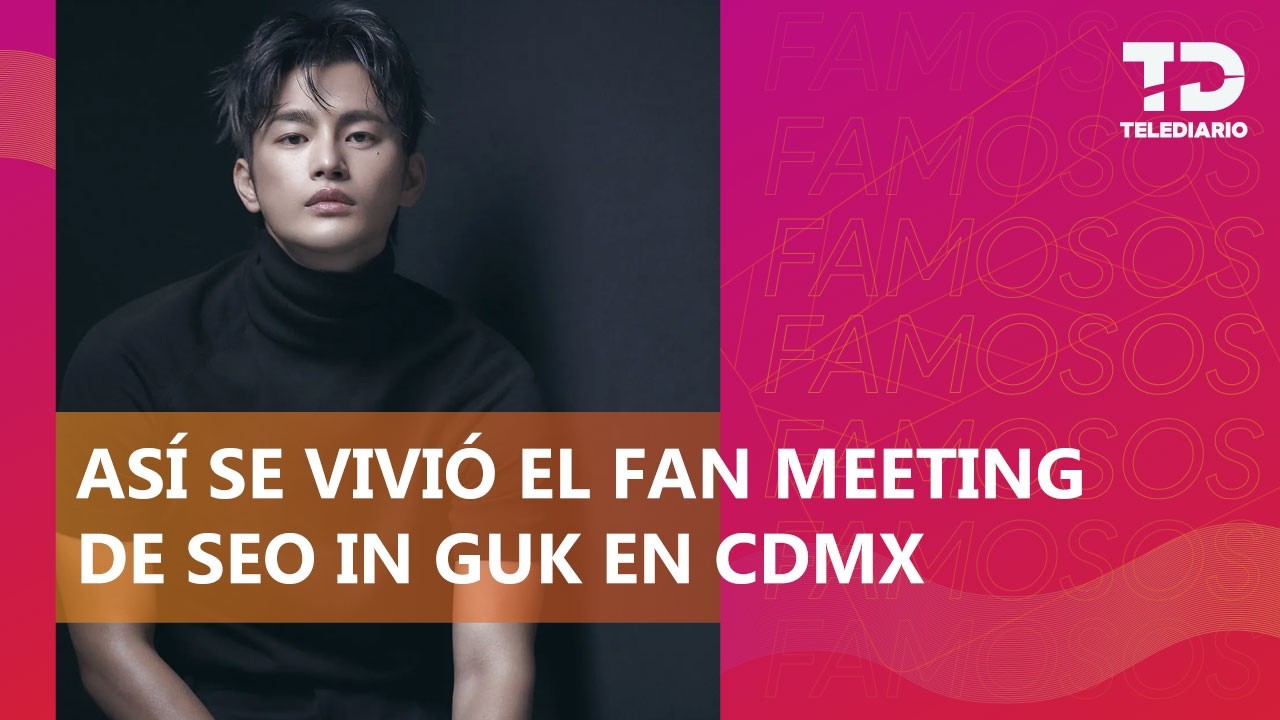 Seo In-guk conquista a sus fans en fan meeting en CDMX