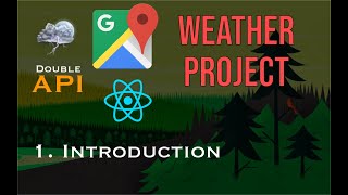 1 - Using API with React - Weather Project - Google Places API - Open Weather
