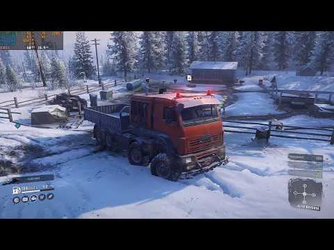 SnowRunner Walkthrough Part 104 - "Find Radio Station" [2160p60]