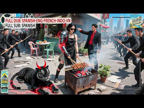 Diosa de la Guerra Vendiendo Brochetas Busca a su Esposo, Matones Atacan y Ella los Aniquila