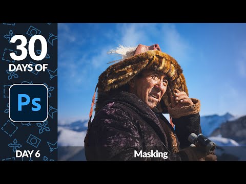 Using Layer Masks in Photoshop - Day 6