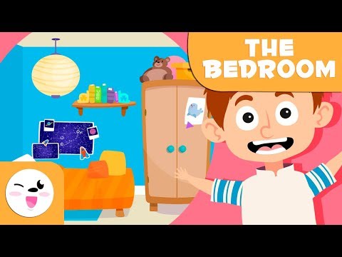 Learning the Bedroom - Vocabulary for kids