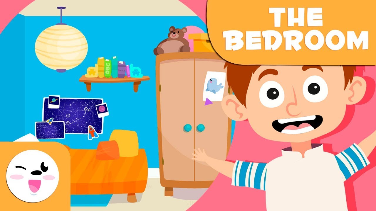 Learning the Bedroom - Vocabulary for kids