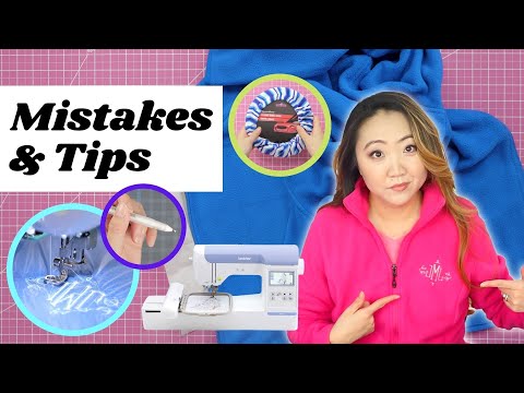 Embroidery Machine Hooping Mistakes, Quick Fixes & Bonus Tips | Brother PE800