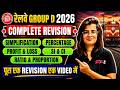 RRB Group D Math Class Group D Maths Practice Set Railway Group D Math PYQs Gopika Mam