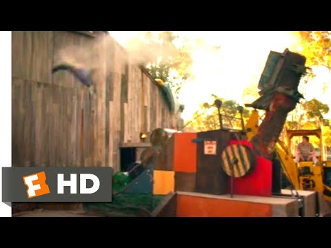 Action Point (2018) - Trebuchet Mishap Scene (8/10) | Movieclips