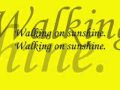 Walking On Sunshine Aly Aj