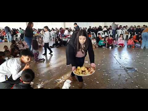 En BENJAMIN GOULD (cordoba) festejando el DIA DEL NIÑO JUNTO A LAS AUTORIDADES MUNICIPALES