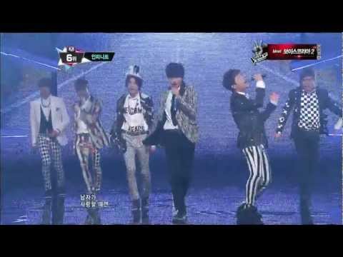 [1080P]130328 인피니트 - 남자가 사랑할 때 [엠카운트다운]