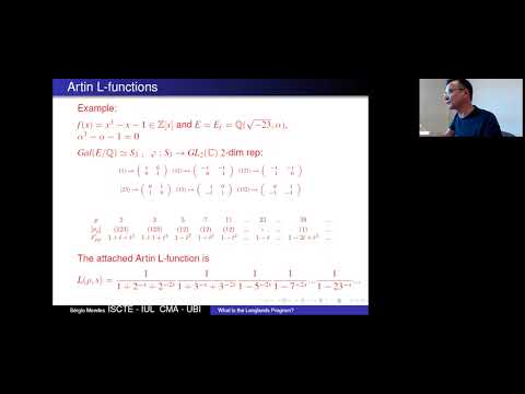 What is… the Langlands  Program? by Sérgio Mendes