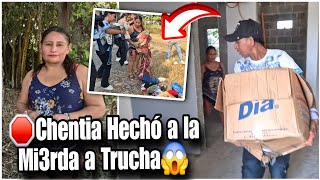 Download lagu Como perr0 hechó Chentia a Trucha|A la Calle le Tiró sus C4lz0ncillos😱 mp3
