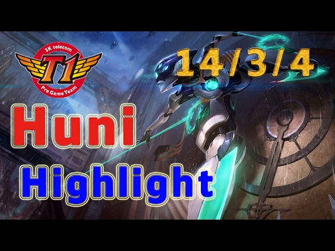 Highlight SKT T1 Huni Camille TOP vs Nautilus Patch 7.2