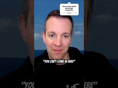 Thumbnail for Badly behaved cruise passenger got a surprise!