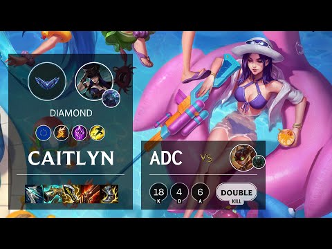 Caitlyn ADC vs Ziggs - EUW Diamond Patch 12.1