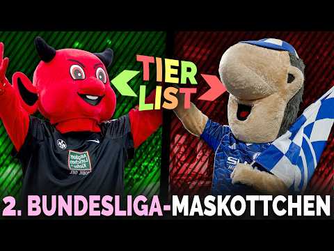 Wir ranken alle Maskottchen der 2. Bundesliga! Calcio Berlin TIERLIST