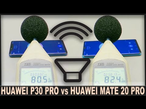 Huawei P30 Pro vs Huawei Mate 20 Pro – Speaker Test