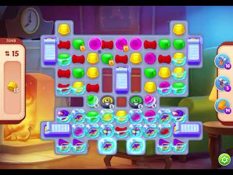 HomeScapes Level 7048 no boosters (16 moves)