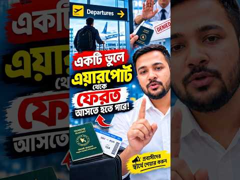  ✈️ One small mistake could get you sent back from the airport!