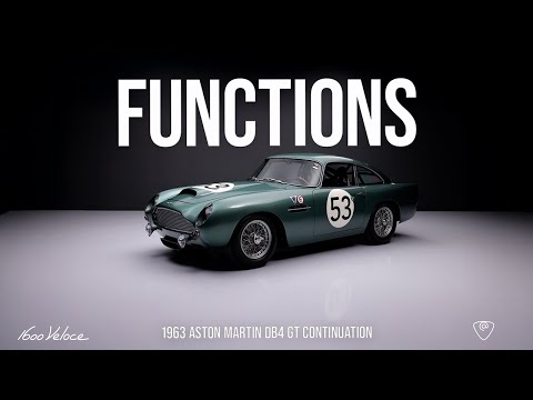 1963 Aston Martin DB4 GT Continuation | Functions