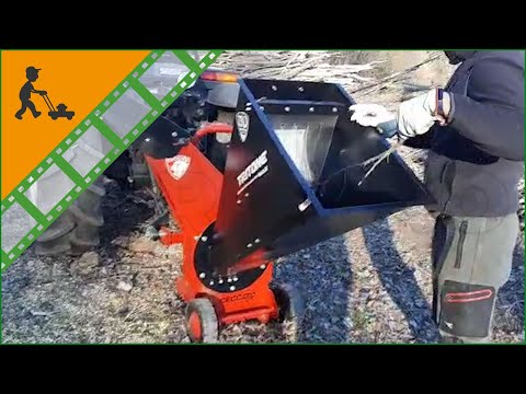 Funcionamiento Biotrituradora para tractor Ceccato Tritone Maxi PTO