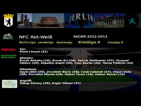 NFC Rot-Weiß Kader 2012-13 Kreisliga A 4.Abteilung