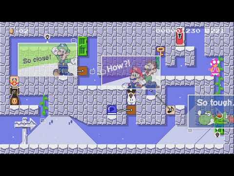 【One Screen Puzzle】お助けブラックパックン by さとったひと - Super Mario Maker 2 - No Commentary 1bu