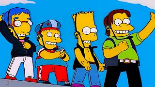 BART E SEUS AMIGOS FICARAM FAMOSOS CANTANDO | OS SIMPSONS
