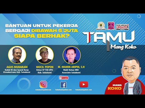 Tamu Mang Koko Live - Bantuan Untuk Pekerja Bergaji Di Bawah 5 Juta, Siapa Berhak?