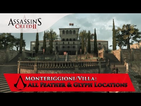 Assassin's Creed 2 - Feather & Glyph Locations - Monteriggioni/Villa [1080p]