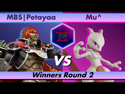 Center Stage #19 - MBS Petayaa (Ganondorf) vs Mu^ (Mewtwo) - Smash Ultimate SSBU