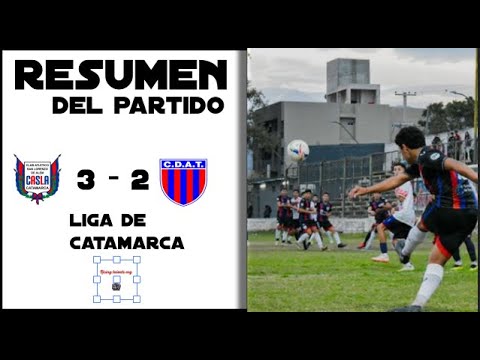 San Lorenzo de Alem 3 - 2 Americo Tesorieri | Resumen del partido Liga de Catamarca 2024