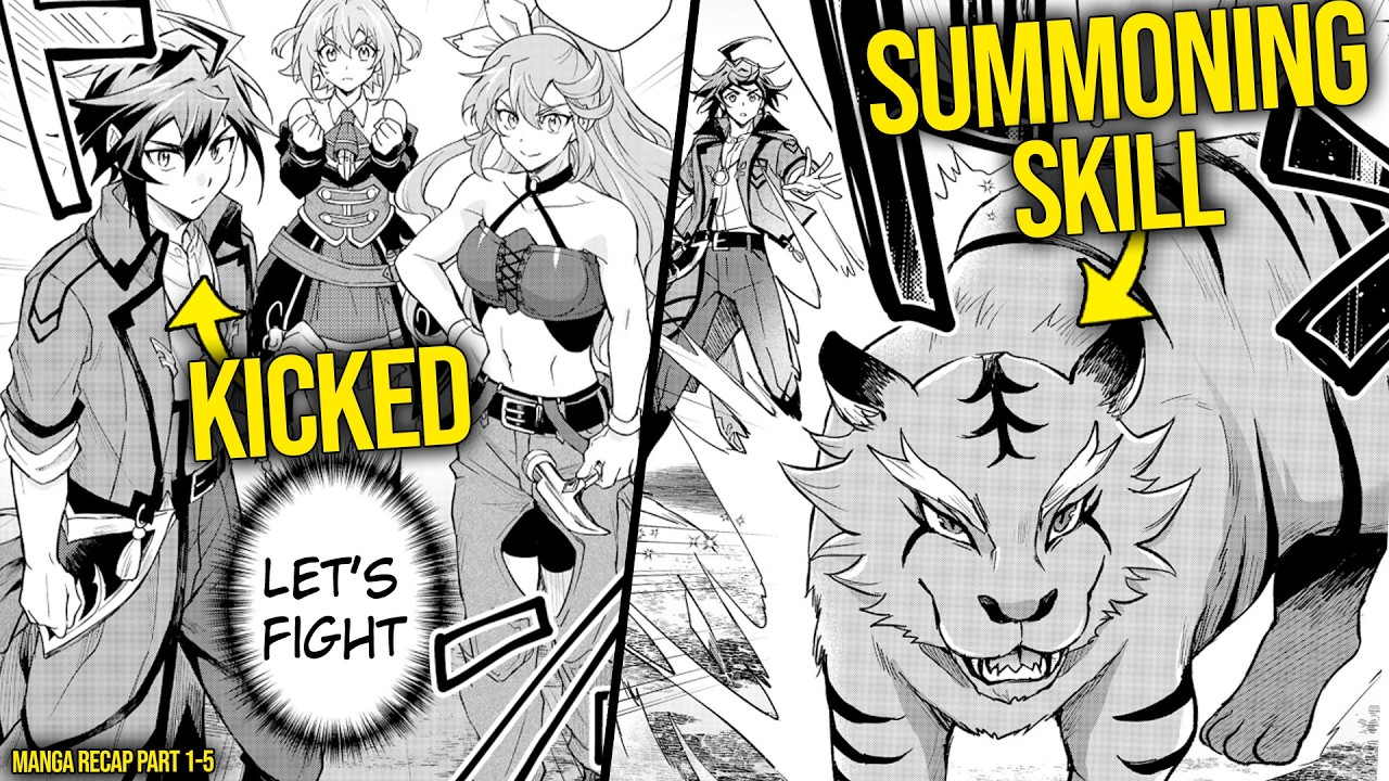 Exiled Lord Kicked By The King, Uses Ancient Summoning Skill To Build His Own Kingdom | Manga Recaps