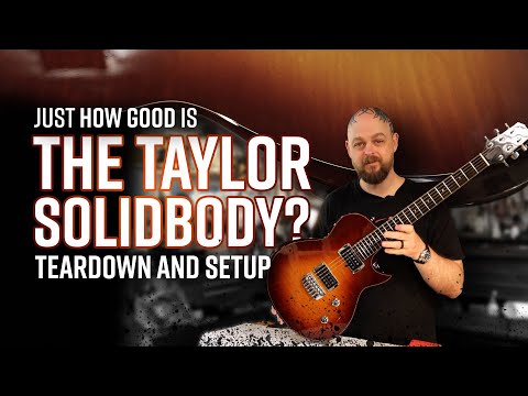 Too many Cool Features to be a Success | Taylor Solidbody Teardown & Setup