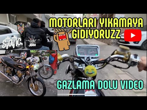 CG LERİ YIKAMAYA GİDİYORUZ ENVERLE | GAZLAMA DOLU VİDEO | #izmir #cg #moto35 #BerkÇakmak