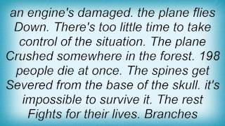 Dead Infection - Airplanes Catastrophe Lyrics